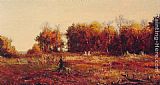 Gathering Autumn Leaves by Jervis McEntee